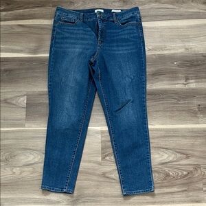Jessica Simpson Dark Blue Ankle Crop Jeans